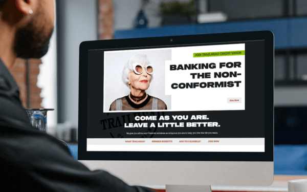 Trailhead Credit Union website
